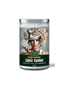 Zahar Vanilat Tos 300 g – Cu Vanilie Bourbon Naturala