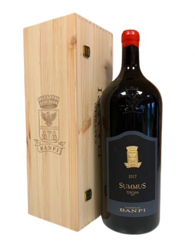 VIN DE COLECTIE - 2017 Castello Banfi "Summus" Gold Label, Imperial, 6.0L, Italia➜ LaRepublica.Ro