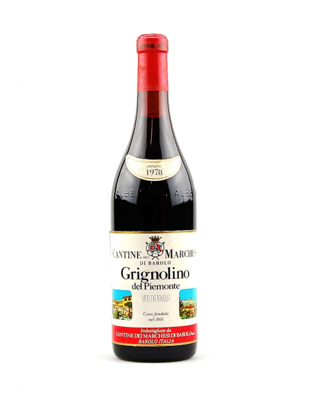 VIN DE COLECTIE 1978 - Grignolino Marchesi di Barolo, 0.75L, Italia ➜ LaRepublica.Ro