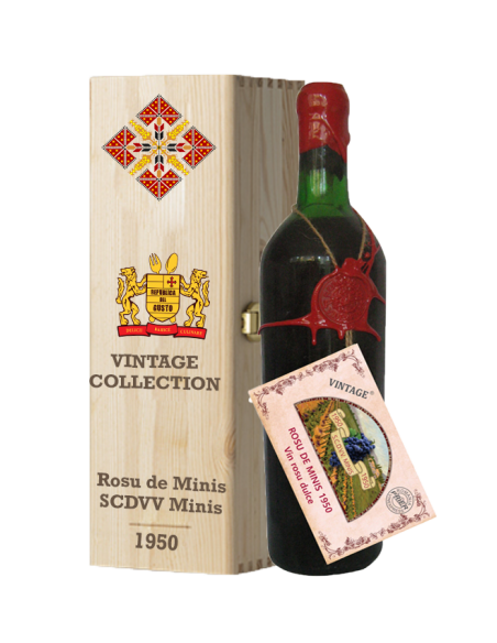 Vin de vinoteca - Rosu de Minis 1950 - Minis, 0.75L ➜ LaRepublica.Ro