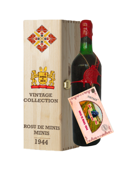 Vin de vinoteca - Rosu de Minis 1944 - Minis, 0.75L ➜ LaRepublica.Ro