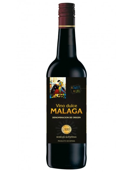 Vin import - Malaga, dulce, DOC, 0.75L, Spania ➜ LaRepublica.Ro