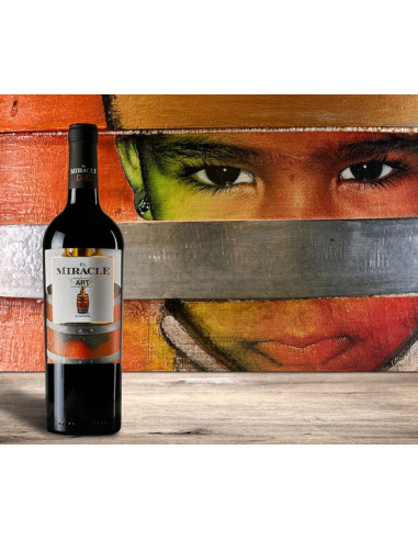 🍷 El Miracle Art | Vin Rosu sec - Vicente Gandía, regiune Alicante
