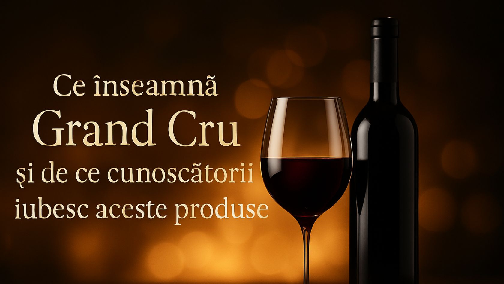 Ce inseamna Grand Cru si de ce cunoscatorii iubesc aceste bauturi
